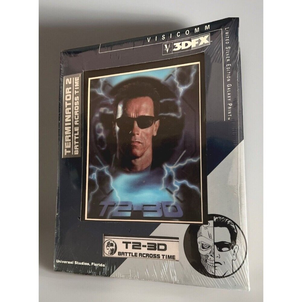 1991 Limited Edition NO 003659 VISICOMM 3D-FX TERMINATOR LENTICULAR NOS RARE HTF
